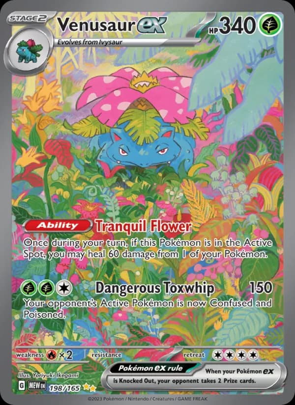 Venusaur ex, 198/165